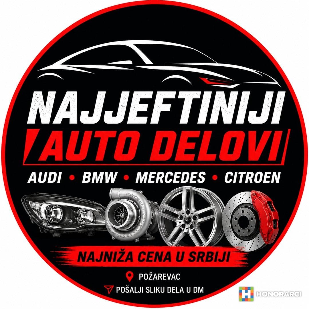 Najjeftiniji autodelovi u Srbiji
