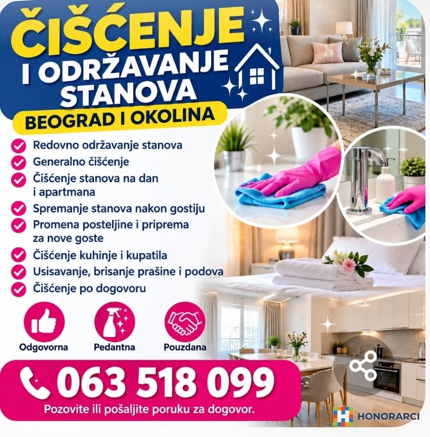 Sredivanje Apartmana i Stanova - slika 1