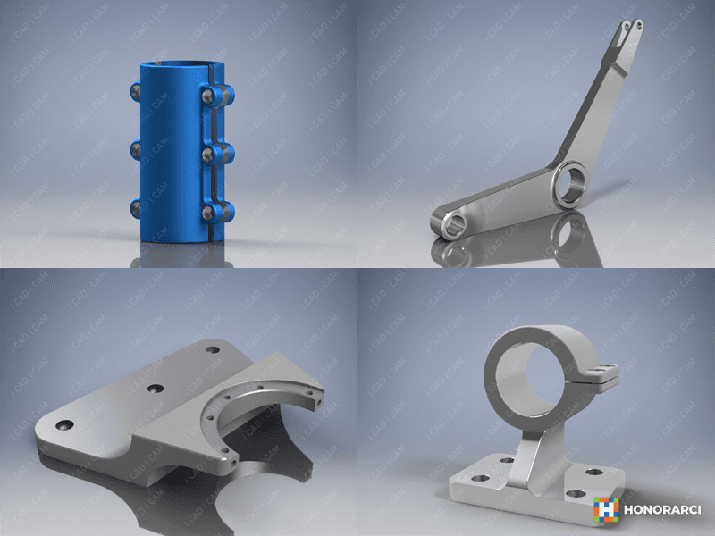 Izrada tehničko-tehnološke dokumentacije, izrada 3D modela, programiranje CNC mašina, CNC mašinska obrada - slika 1