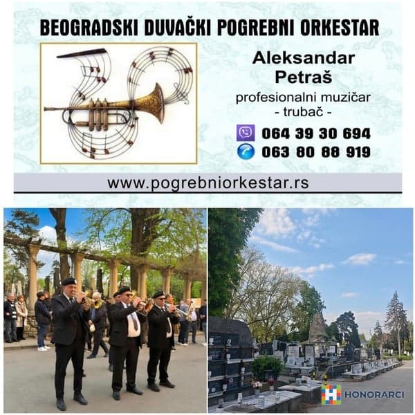 Pogrebni orkestar Beograd, bleh muzika, sahrane Srbija - slika 1