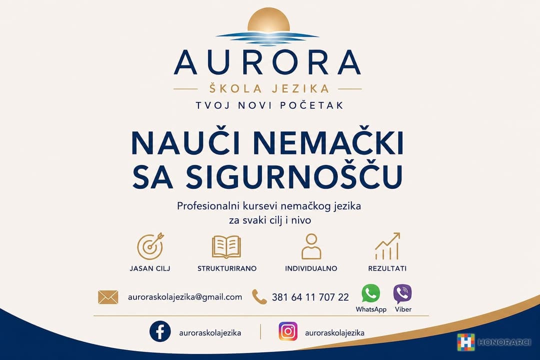 ČASOVI NEMAČKOG JEZIKA – IZVORNI GOVORNIK | FLEKSIBILNI TERMINI - slika 2