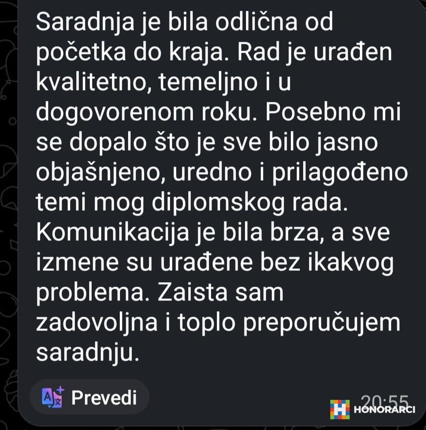 Izrada master, diplomskih, seminarskih i maturskih - slika 3