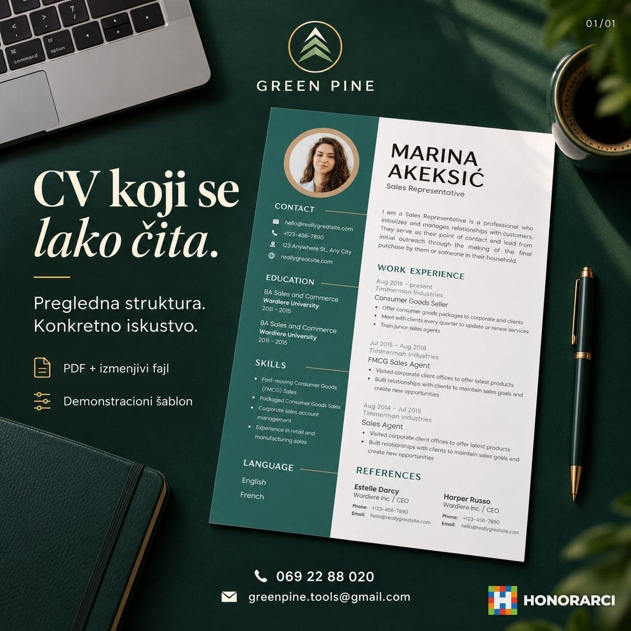 Izrada i sređivanje CV-a | LinkedIn profil