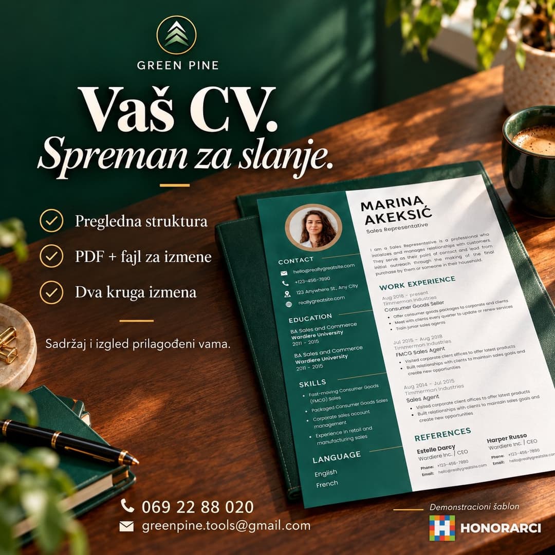 Izrada i sređivanje CV-a | LinkedIn profil - slika 4