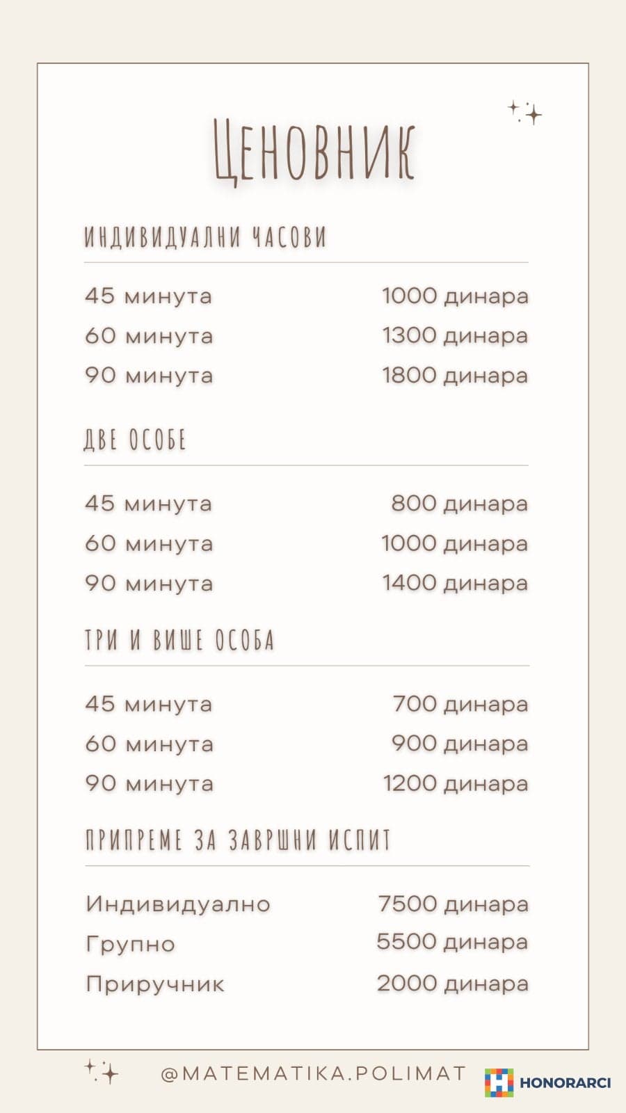 Online časovi i pripreme za završni ispit iz matematike - slika 2