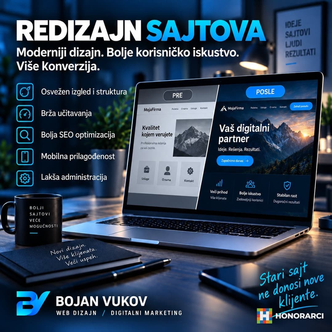 Izrada sajtova za firme i preduzetnike - slika 2