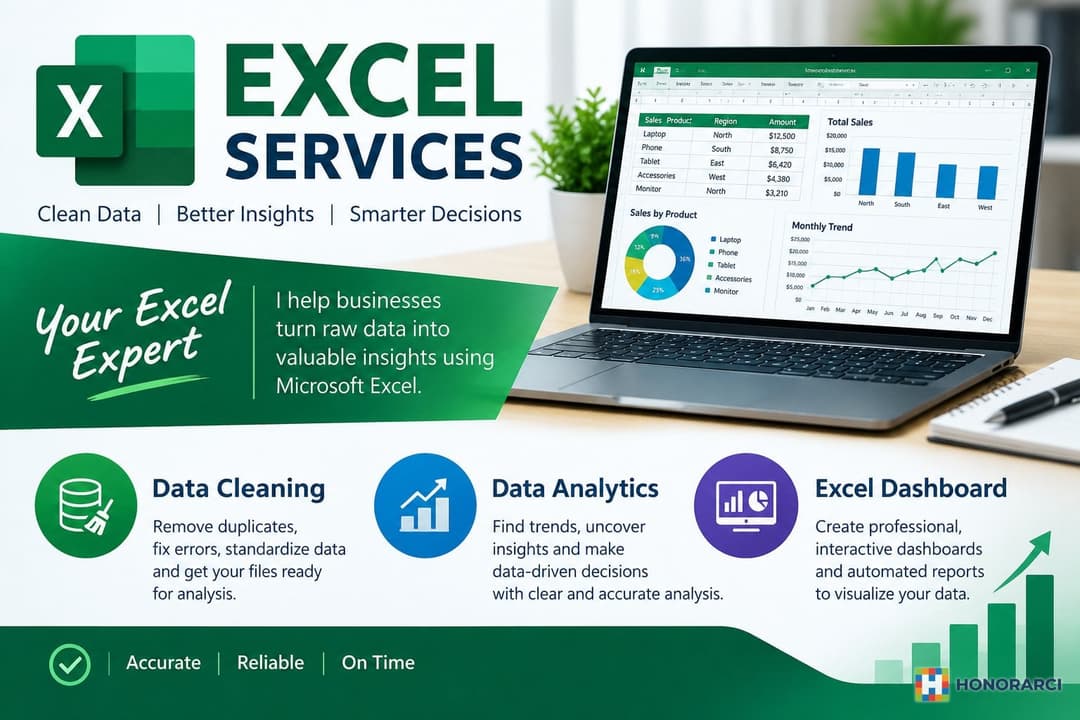 Profesionalne Excel usluge  - slika 1