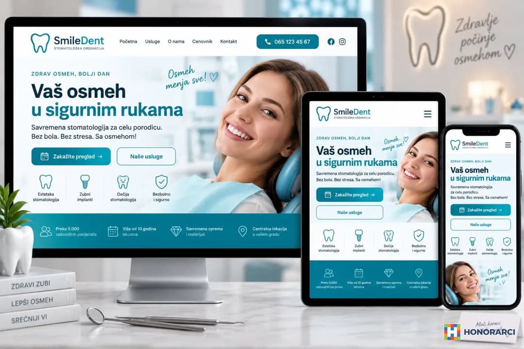 Izrada sajtova za preduzetnike i male biznise – Digitalna Radionica - slika 4