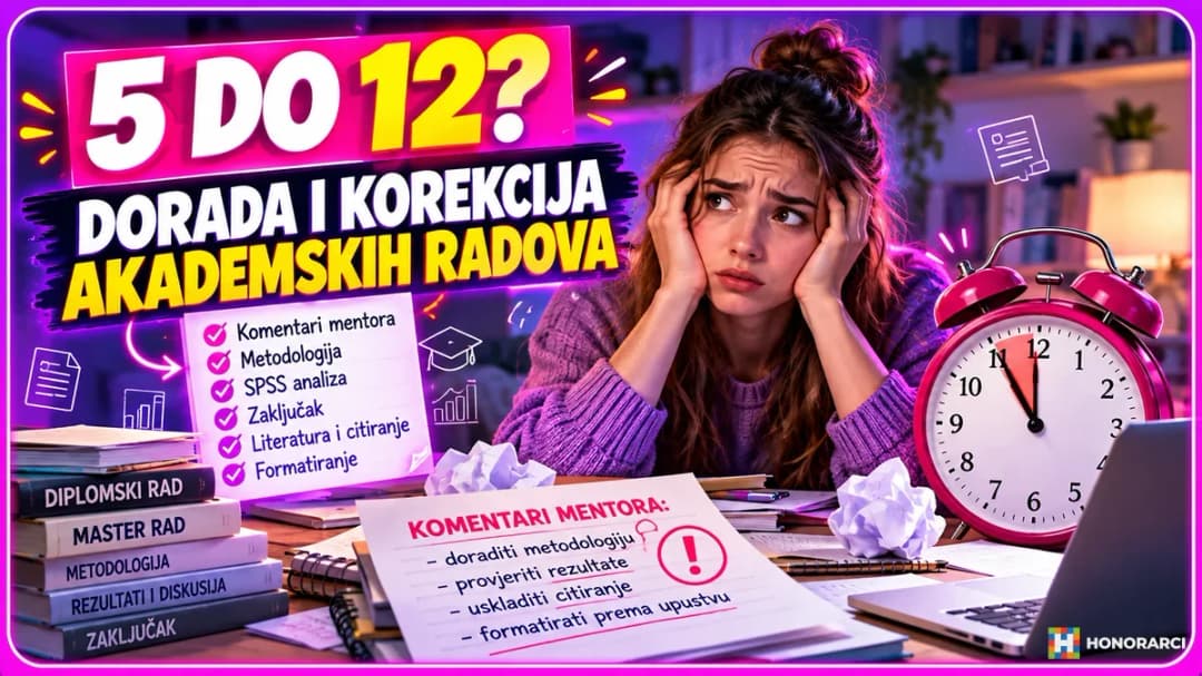 Izrada seminarskih, diplomskih, master i doktorskih radova – SPSS, statistička obrada anketa i analiza podataka - slika 2
