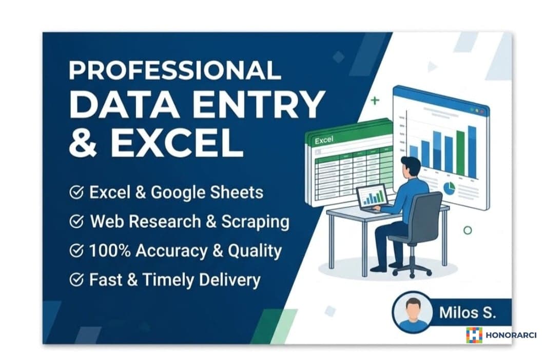 Profesionalni unos podataka, Excel obrada i prevod na 10 jezika - slika 2