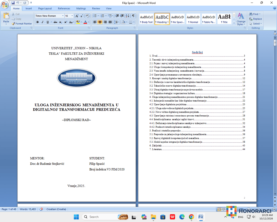Seminarski Diplomski Master  - slika 2