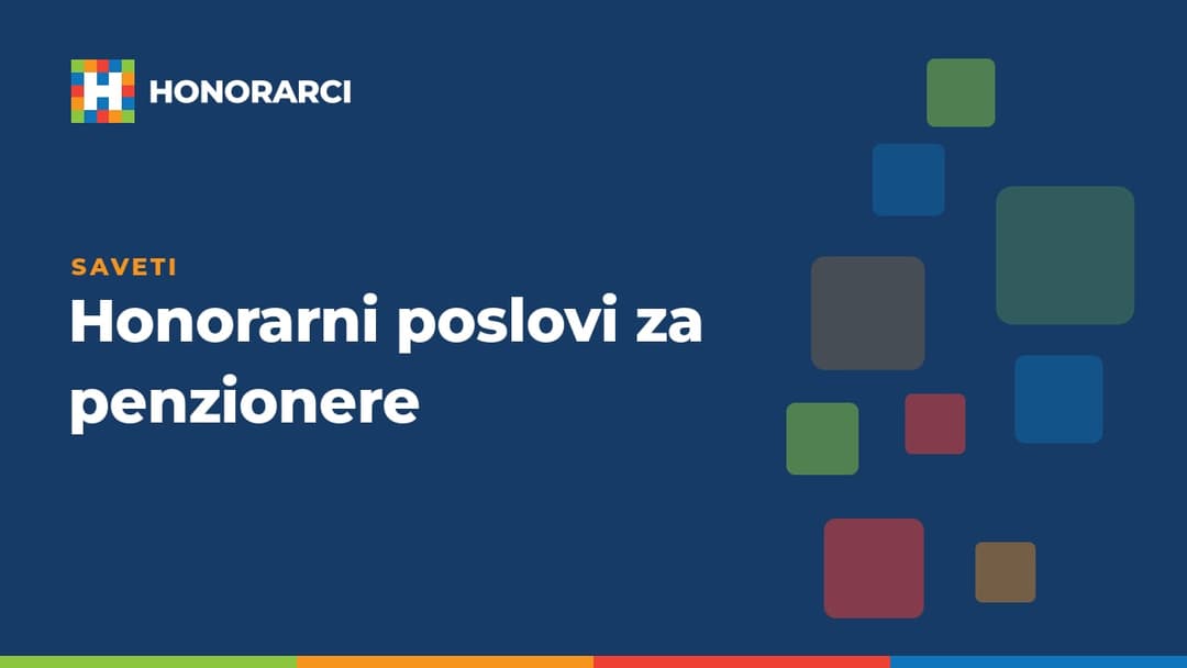 Honorarni poslovi za penzionere i starije od 50: šta možete da radite
