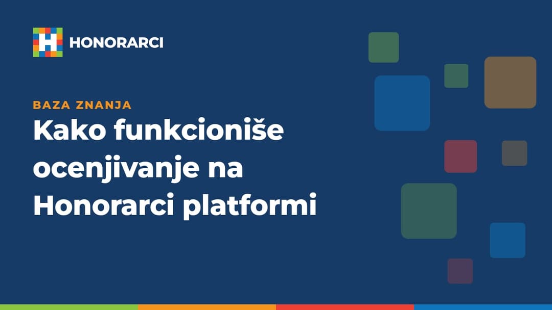 Kako funkcioniše ocenjivanje na Honorarci platformi