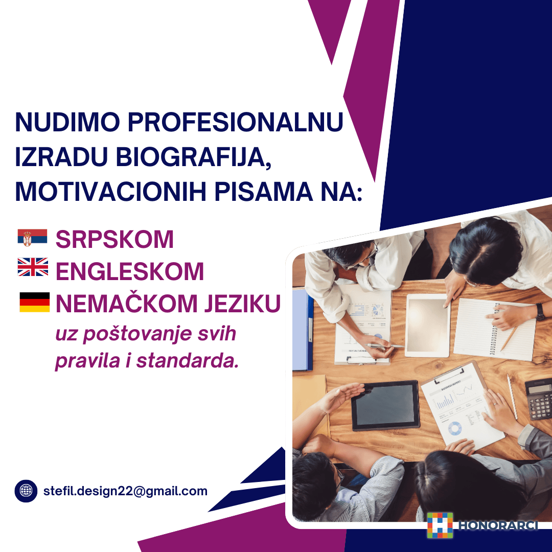 Profesionalna izrada CV-a Nemački/ Engleski jezik - slika 8