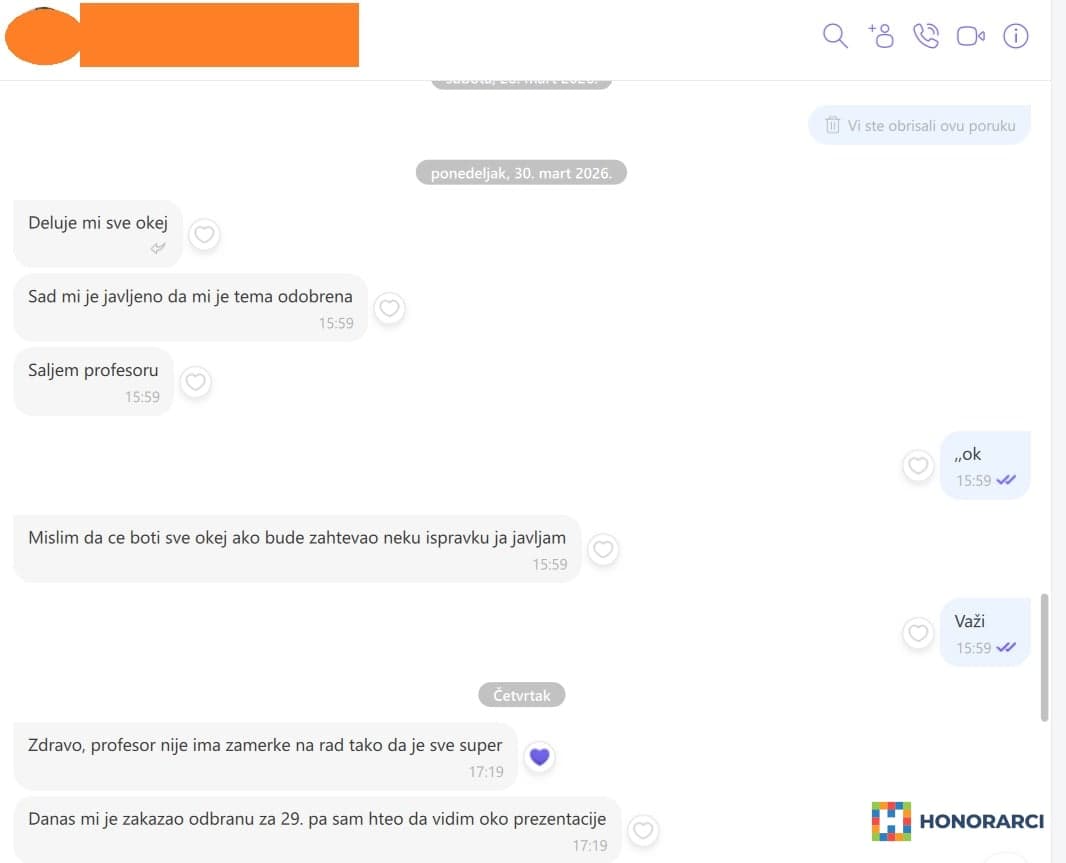 MASTER RADOVI- ZA SVE FAKULTETE- VIŠEGODIŠNJE ISKUSTVO - slika 3