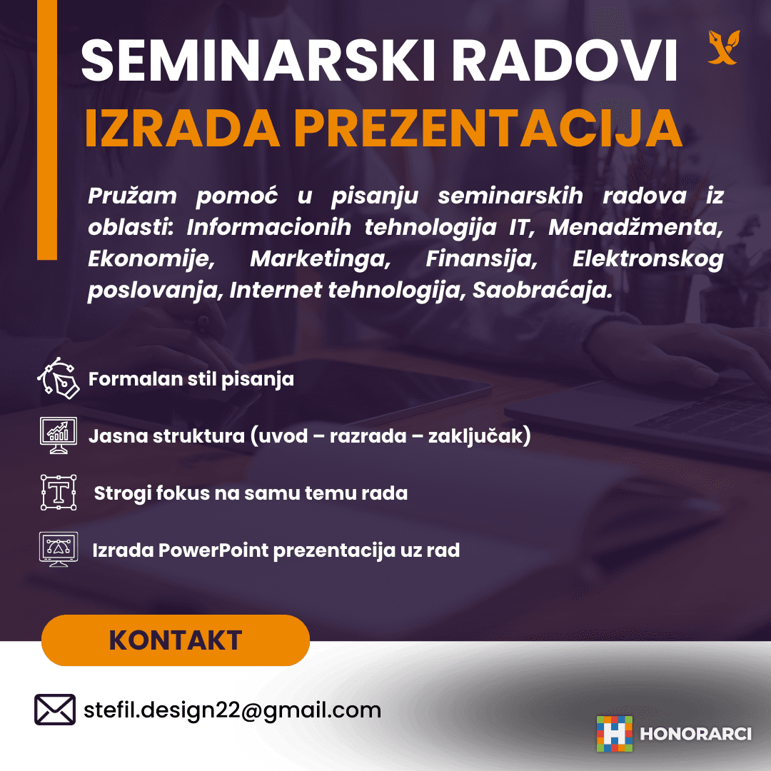 Seminarski radovi / Izrada prezentacija - slika 1