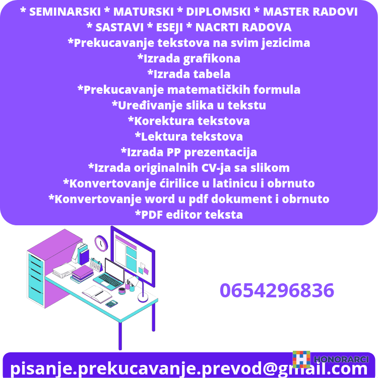 Pisanje, prekucavanje, obrada tekstova, prezentacije, CV… - slika 1