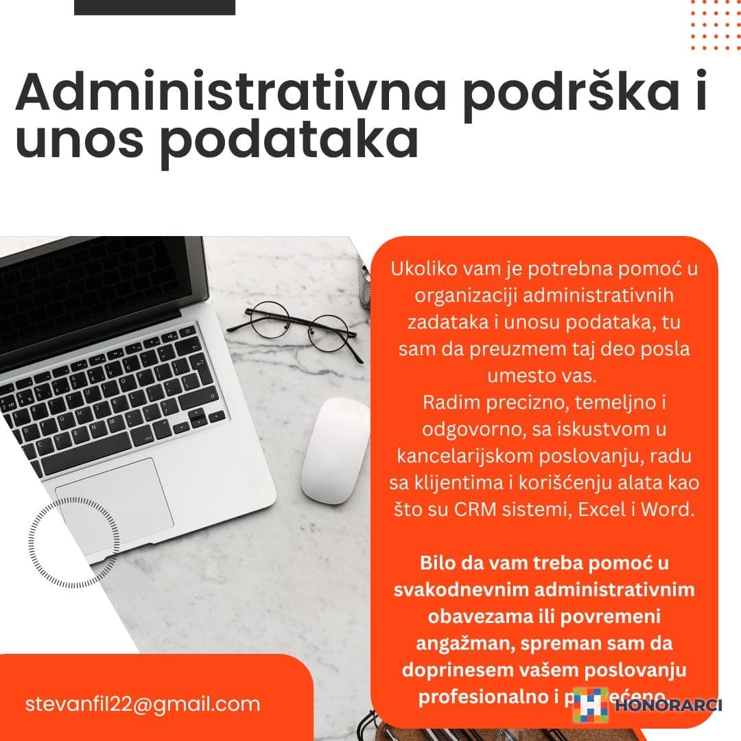 Administrativna podrška - Virtuelni asistent - slika 2