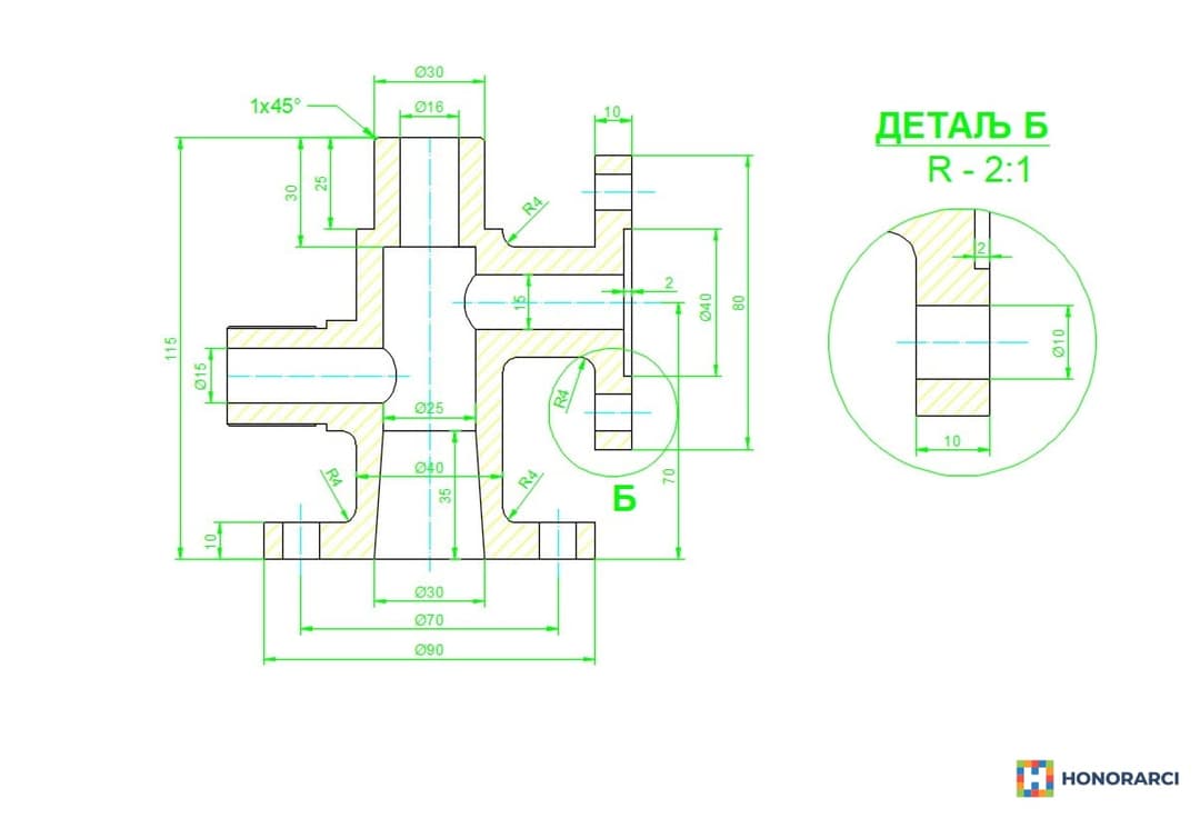 AUTOCAD - AutoCAD ČASOVI I IZRADA CRTEŽA - slika 15