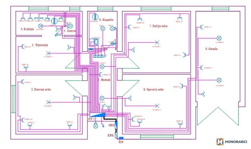 AUTOCAD - AutoCAD ČASOVI I IZRADA CRTEŽA - slika 10