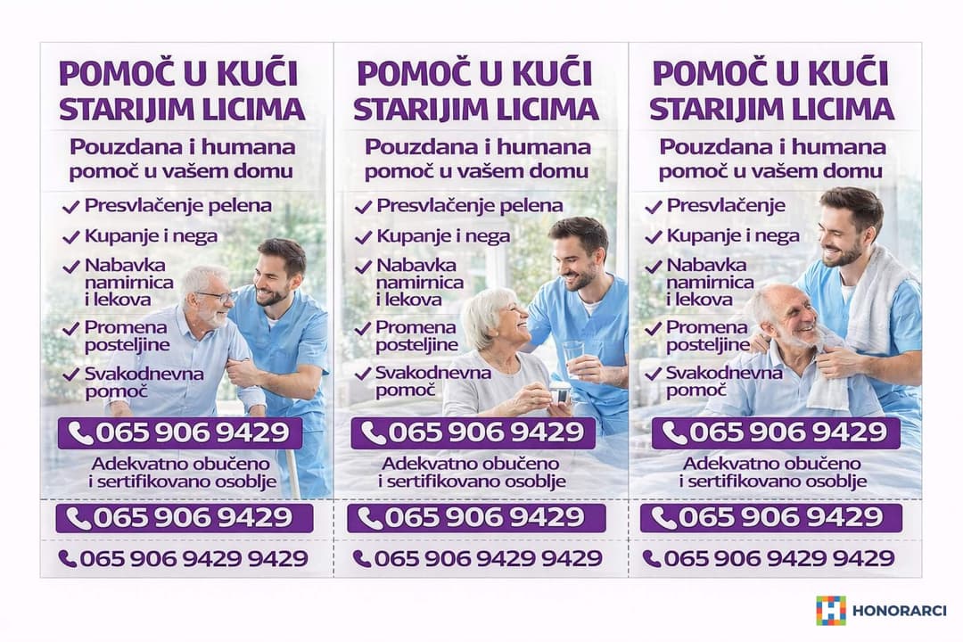 Nega u kućnim uslovima Dedinje Čukarica Kanarevo brdo - slika 1