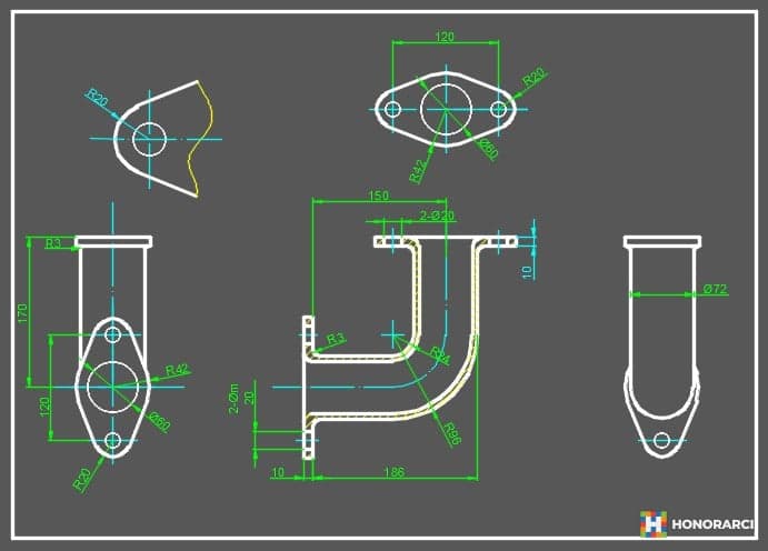 AUTOCAD - AutoCAD ČASOVI I IZRADA CRTEŽA - slika 14