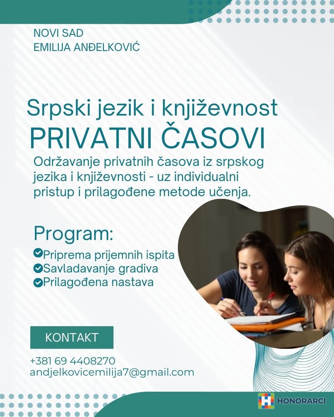 Časovi srpskog jezika i književnosti za osnovnu i srednju školu  – slika 1