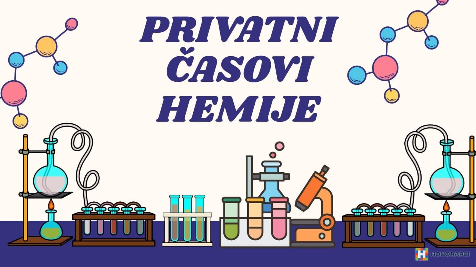 Privatni časovi Hemije za osnovnu školu (online)