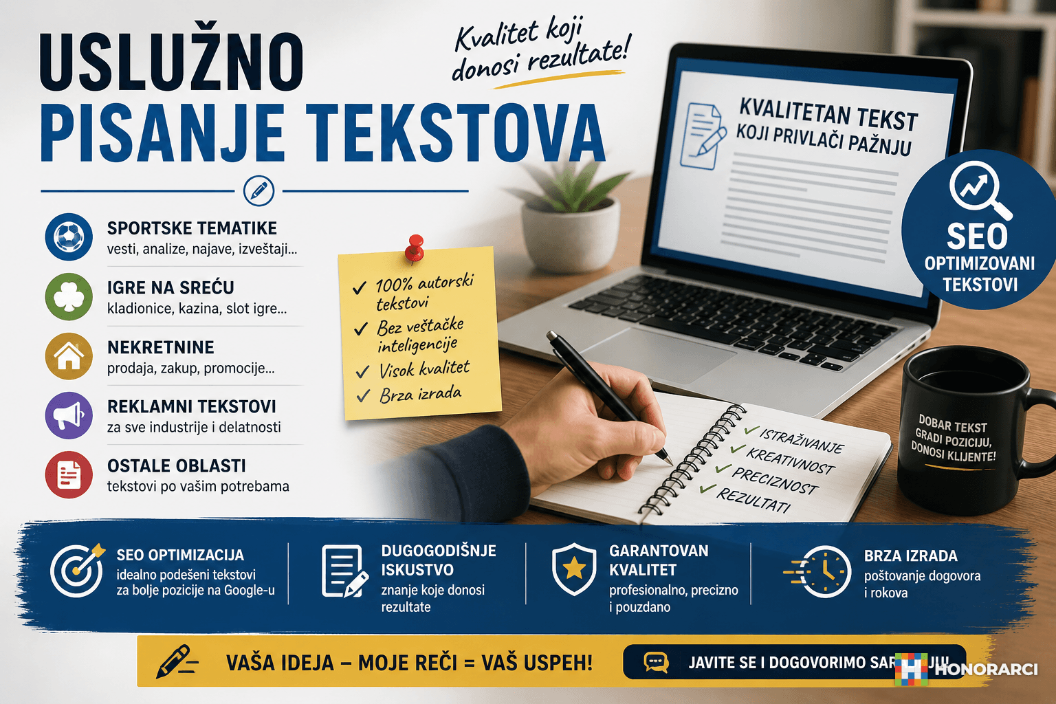 Uslužno pisanje tekstova