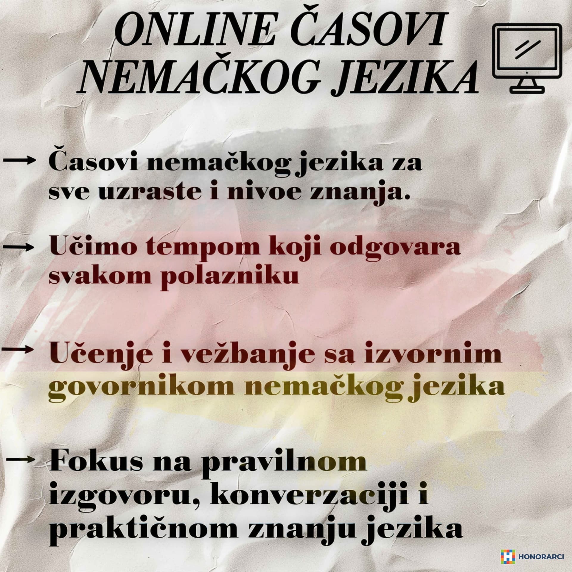 ONLINE ČASOVI NEMAČKOG JEZIKA 🇩🇪
