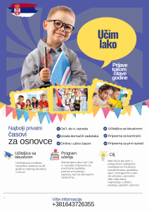 Najefikasniji časovi za osnovce od 1. do 4. razreda za sve predmete drži učiteljica sa 27 godina iskustva