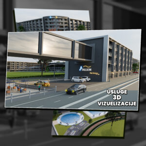 3D VIZUELIZACIJA – Izrada Realističnih 3D Rendera – Spolja/Iznutra