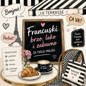 Za učenike, studente i vas koji želite da parlate francuski i učite o francuskoj kulturi