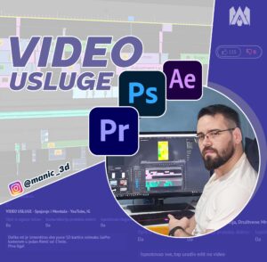 VIDEO USLUGE – Montaža Kratkih i Dugih Formata