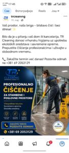 Tr cleaning