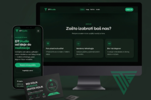 Izrada Web sajtova, Web aplikacija i QR menija